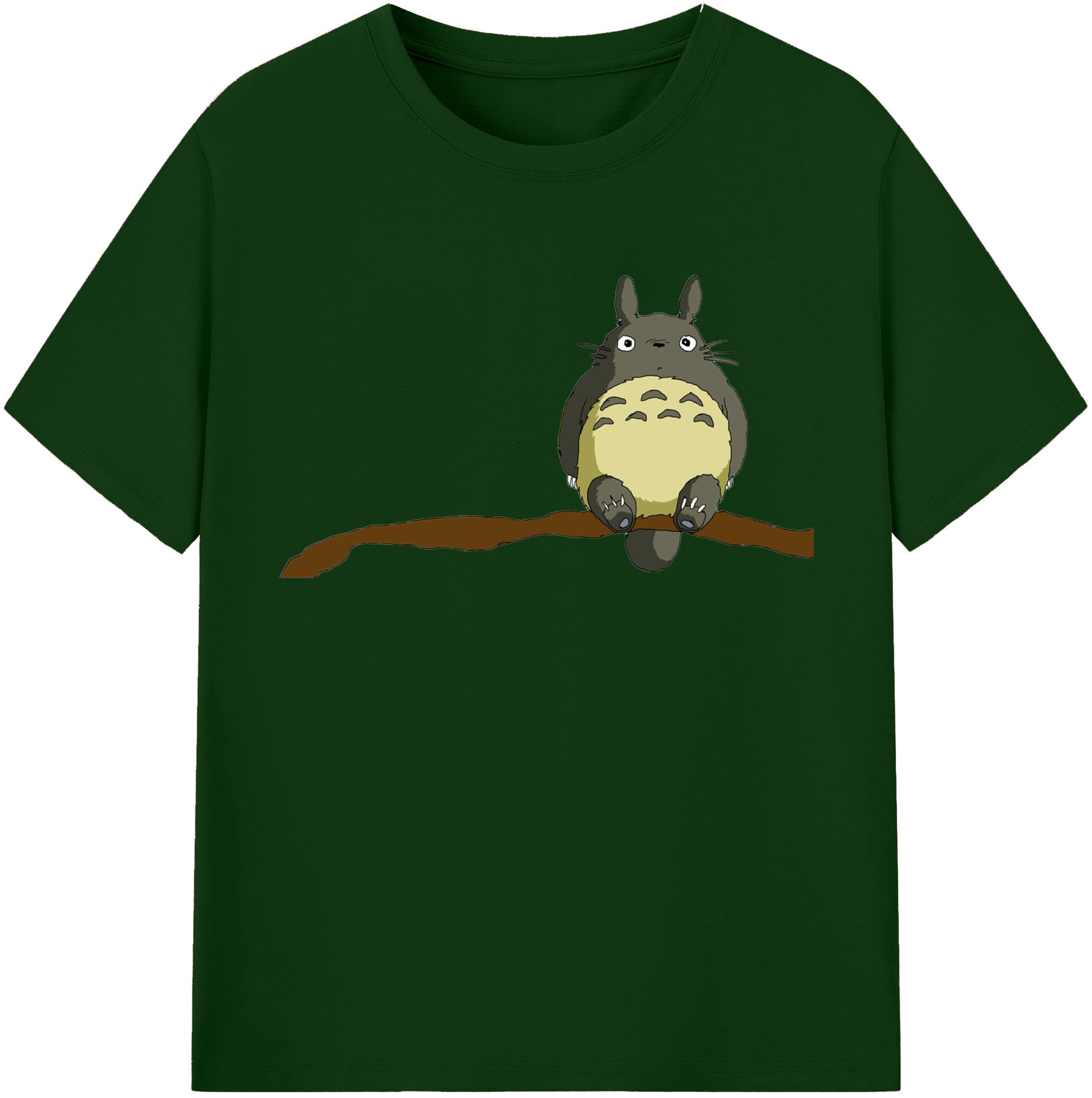 （画像用） となりのトトロ 草壁メイ 草壁サツキ My Neighbor Totoro Satsuki Kusakabe Mei Kusakabe 綿100％半袖Tシャツ（フロントプリント）